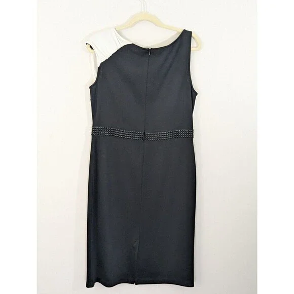 st john santana knit dress St. John Collection Short Sleeve Santana Knit Shirt Dress